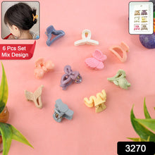 Hair Clips for Girls Kids Hair Accessories (6 Pcs Set), Hair accessories (Mix Design)