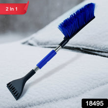 Ice Scraper Car Snow Brush 2 in 1 Comfortable Grip (1 Pc / 67 Cm Long)
